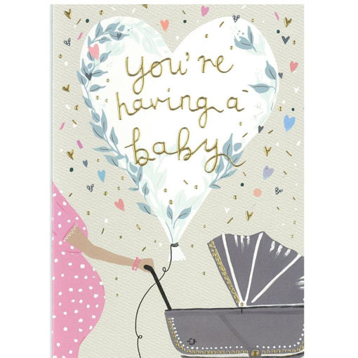 Picture of YOURE HAVING A BABY CARD